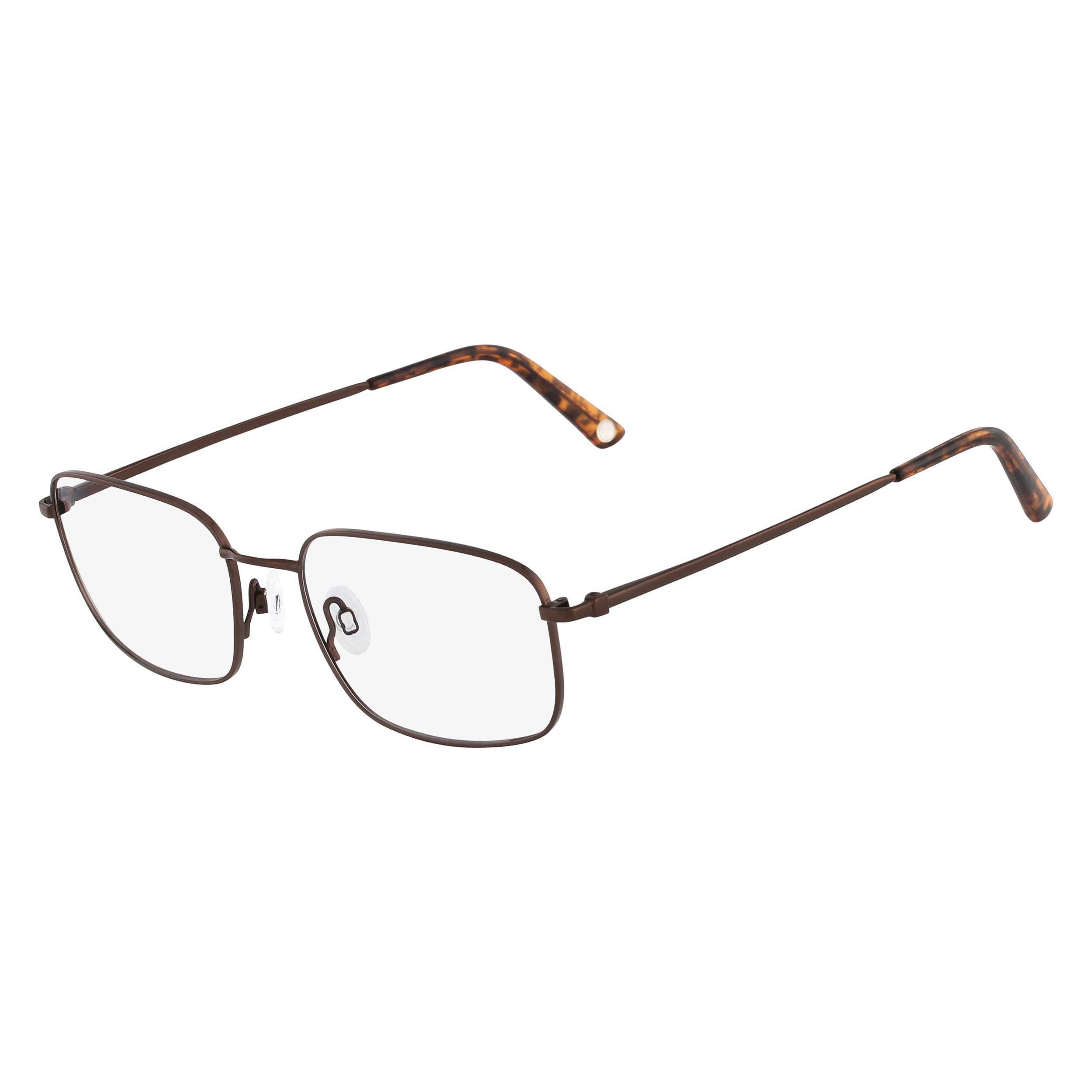 Flexon Benjamin 600 Eyeglasses 210 Brown 54mm